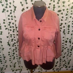 Lane Bryant Peplum jacket